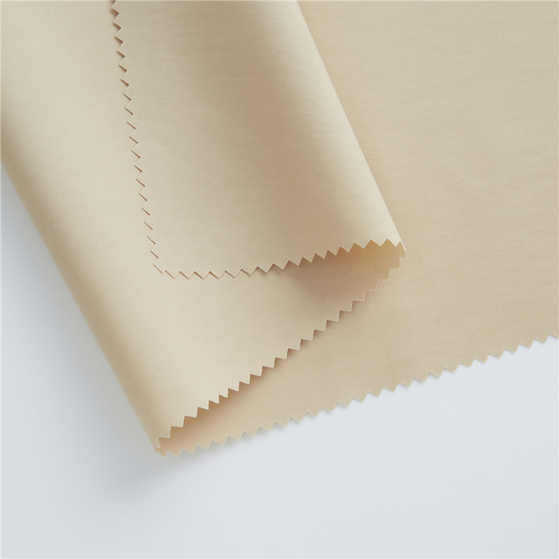 Tissu de manteau décontracté écologique 66% coton 34% nylon sergé